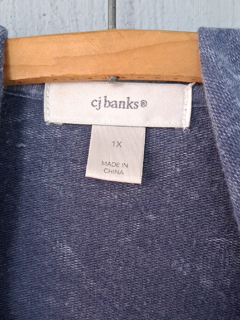 CJ Banks Washed Embroidered Hooded Zip Jacket - Picture 2 of 5